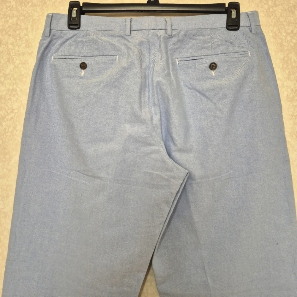J. Crew Blue Chinos Straight Leg Classic..SIZE:34/32